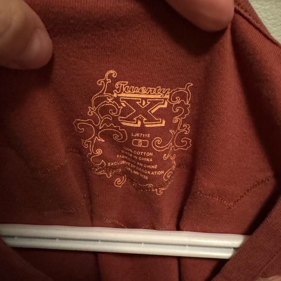 Rust brown tank top by TwentyX new condition size small - Picture 3 of 3